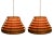 Swedish Pine Pendant Lamp Ellysett Model T454 by Hans-Agne Jakobsson For Sale