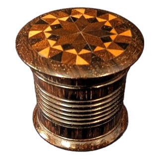 19th Century Tunbridge Ware Nutmeg/Spice Grater For Sale