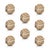 Rustic 8-Piece Water Hyacinth Twisted Fill Decorative Ball Set, 4.75" For Sale - Image 3 of 3