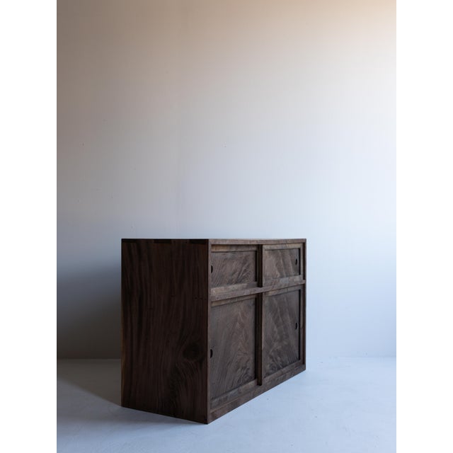 Japanese Antique Tansu Cabinet/ Wabi-Sabi / Taishō–Shōwa Period 1910-40s For Sale - Image 11 of 11