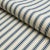 Traditional Sample - Schumacher Marquet Ticking Stripe Fabric in Navy For Sale - Image 3 of 4