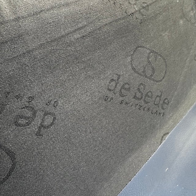 1990s Vintage DS2011 Sofa in Blue Leather from de Sede, 1990s For Sale - Image 5 of 12