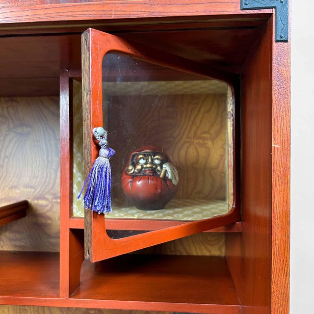 Vintage Shōwa Cha Tansu Japanese Tea Cabinet, 1970s For Sale - Image 14 of 18