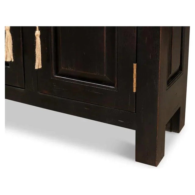 Covent Gardens Sideboard in Ebony by Sarreid LTD For Sale In Washington DC - Image 6 of 12
