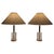 Scandinavian Modern Table Lamps with Orrefors Glass and Brass by Carl Fagerlund, 1960s, Set of 2 For Sale - Image 10 of 10