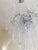 Murano Glass Hammer Transparent Sputnik Chandelier For Sale - Image 11 of 13