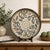1980s Robin & Bet Mangum Signed 1980 North Carolina Studio Pottery 21” Botanical Platter For Sale - Image 5 of 6