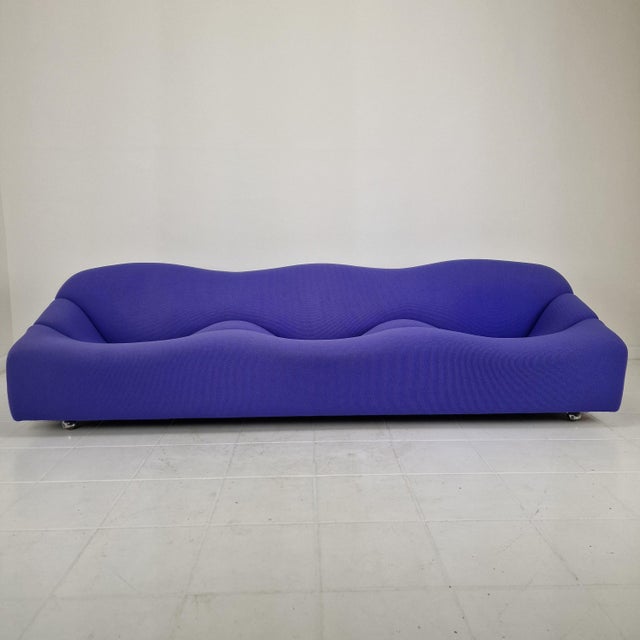 1960s First Edition ABCD 3-Seater Sofa by Pierre Paulin for Artifort, 1968 For Sale - Image 5 of 12