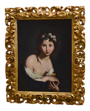 Early 19th C. Italian Portrait of a Girl