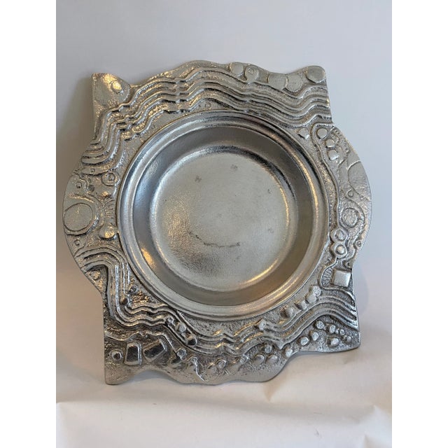 1980s Drumm Ruffle Platter For Sale In Columbus - Image 6 of 6