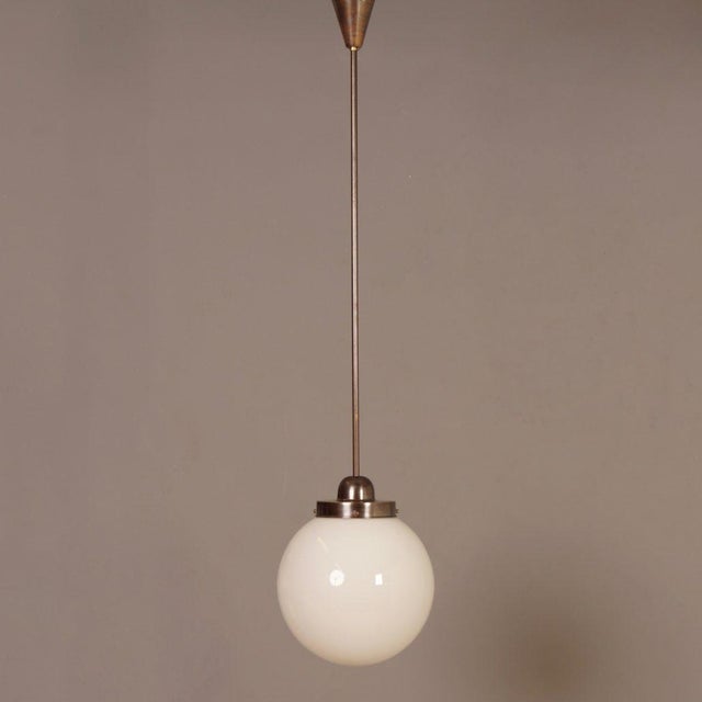 1930s Giso Pendant by W.H. Gispen for Gispen, 1930s For Sale - Image 5 of 14
