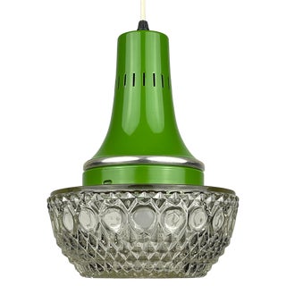 Mid-Century Modern Green Pendant Lamp by Targetti Sankey, 1960s For Sale