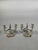 Pair of Rococo Style Silvered Bronze Candelabra, 19th Century, Louis XV Style For Sale - Image 4 of 11