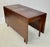 Early 20th Century Vintage Federal Style Mahogany Drop-Leaf Dining Table For Sale - Image 5 of 16