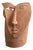 European Artist, Cubist Head Sculpture, 1970s, Terracotta For Sale