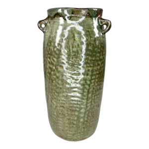 1970s Vivika & Otto Heino Studio Art Pottery Glazed Vase Ojai Calif