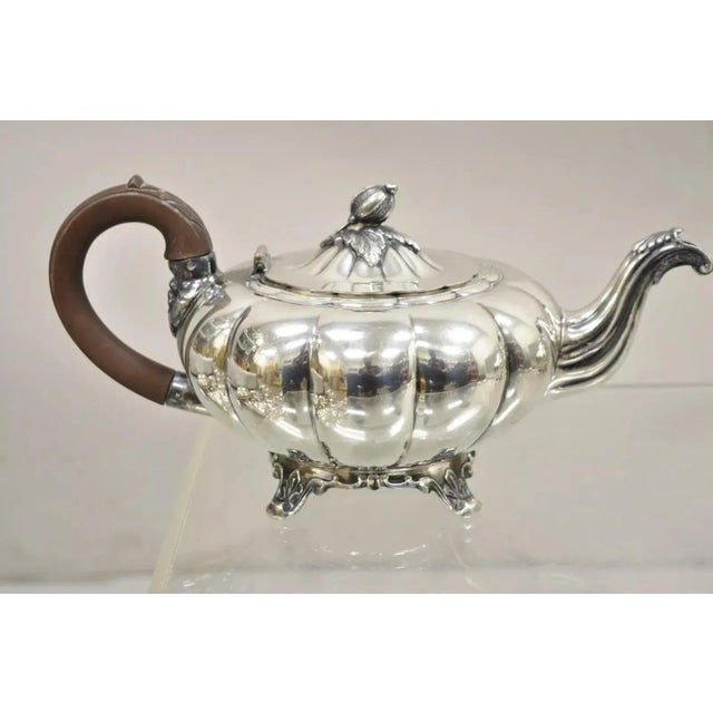 Early 20th Century Old English Melon Community Plate Silver Plated