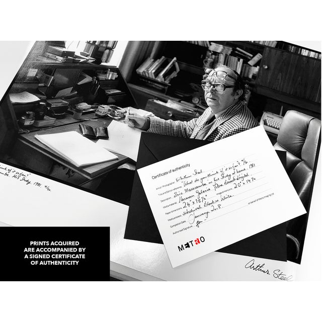 Contemporary Arthur Steel: Upper Glasses, Limited Edition Photograph 72 X 49” For Sale - Image 3 of 3