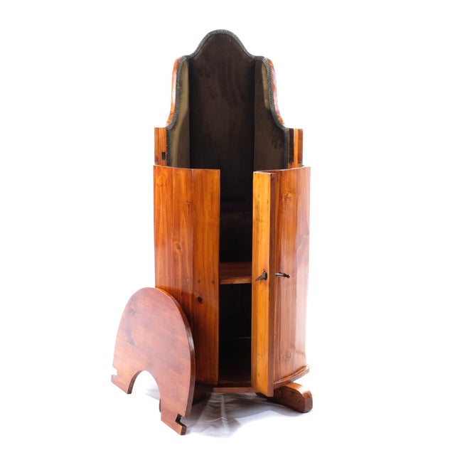 Biedermeier Children's Chair in Cherrywood, Southern Germany, 1830s For Sale - Image 4 of 6