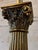 1960s Louis XVI Style Neoclassical Brass Column Lamps With Black Marble Bases – Architectural Statement Lighting - a Pair For Sale In Buffalo - Image 6 of 6