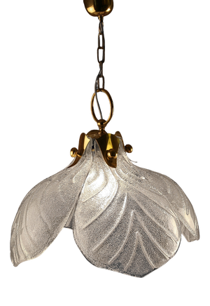 Floral Pendant Lamp by JBS Sundern, Germany, 1960s