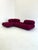 Mid-Century Modern Camaleonda Modular Sofa in Bordeaux by Mario Bellini for B&B Italia, 2000s For Sale - Image 3 of 14
