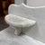 Oak Washstand Marble Top + Backsplash, Antique For Sale - Image 10 of 12