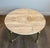 1970s Brass coffee table with travertine top in the style of Maison Ramsay For Sale - Image 4 of 12