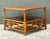 Tan Vintage Stick Rattan Side Table For Sale - Image 8 of 12