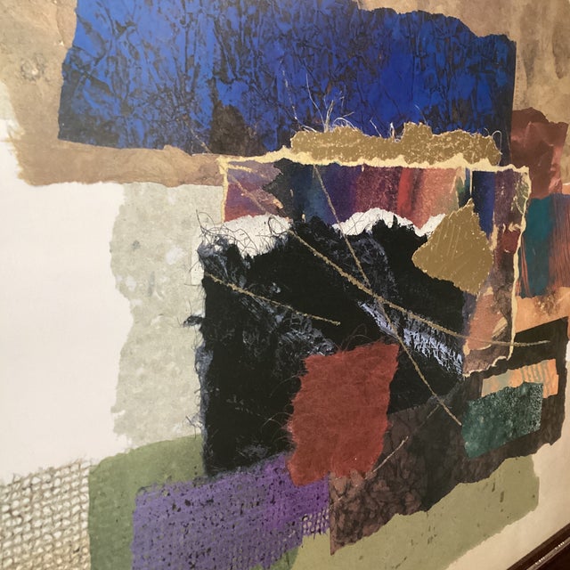 20th Century Modern Abstract Art Print “ Matrix “ by Steve Strickland For Sale - Image 4 of 12