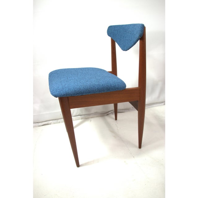 Mid Century Modern Teak Danish Dining Chairs For Sale - Image 9 of 12