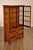 Arts & Crafts Stickley Mission Collection Oak China Cabinet With Strap Hardware For Sale - Image 3 of 18