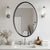 Steele Oval Mirror For Sale - Image 9 of 11