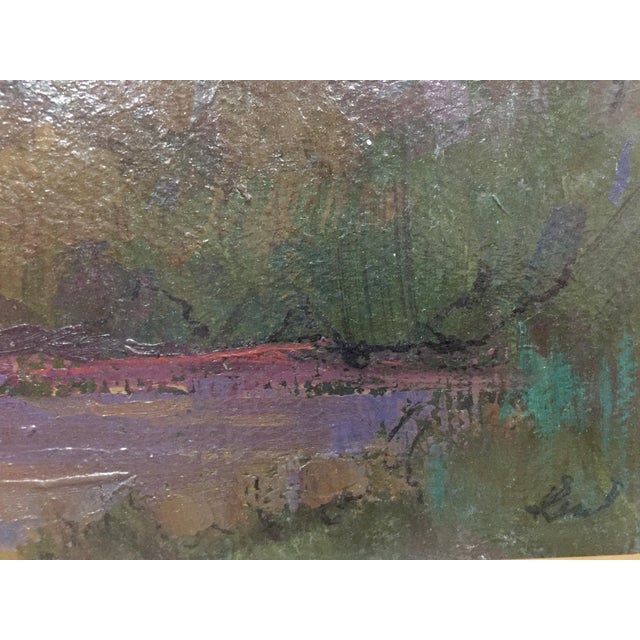 1970s Oil Painting Late Evening Constantinople Adolf Markovich For Sale - Image 4 of 7