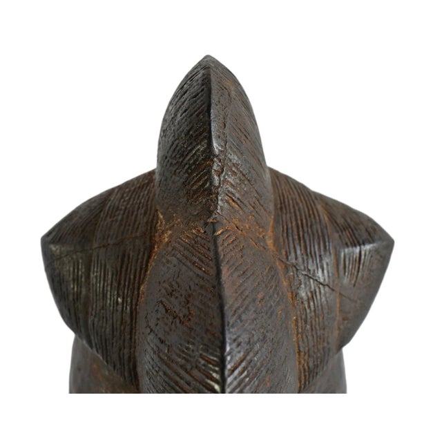 Late 19th Century Baule Helmet Mask For Sale In Los Angeles - Image 6 of 12