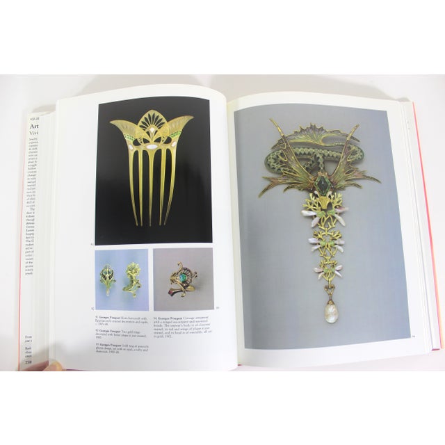 Vintage Art Nouveau Jewelry 1st Edition Hard Cover Coffee Table Book Vivienne Becker 1985 For Sale - Image 10 of 11