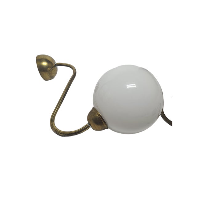 Vintage Art Deco Wall Lamp, Poland, 1950s For Sale - Image 3 of 6