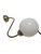 Vintage Art Deco Wall Lamp, Poland, 1950s For Sale - Image 3 of 6