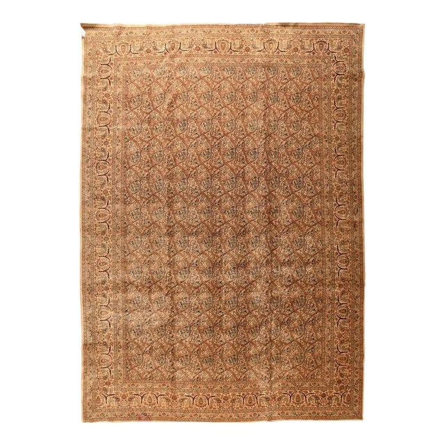 Antique Tabriz Rug 11'0'' x 16'2'' For Sale