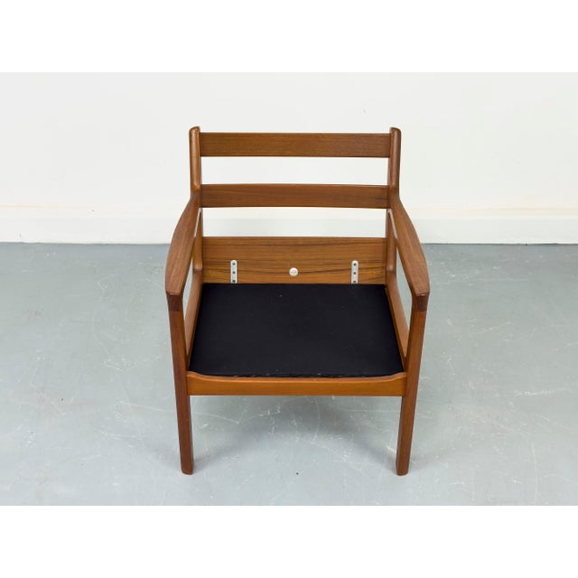 1960s Danish Senator Lounge Chair in Teak by Ole Wanscher for Cado, 1960s For Sale - Image 5 of 18