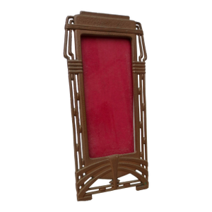 Coppery Art Nouveau Photo Frame