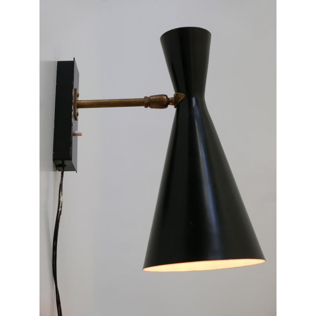 BAG Turgi Mid-Century Modern Diabolo Sconce by Bag Turgi, Switzerland, 1950s For Sale - Image 4 of 18