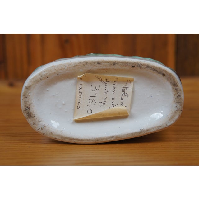 Antique Staffordshire Troubadour Man & King Charles Spaniel Figurine For Sale - Image 11 of 12