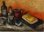 Title: Still life with a whisky bottle Artist: Maurice de Vlaminck Country: France Medium: Lithograph – 27 Marks: Signed...