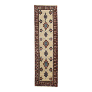 Vintage Hand-Knotted Persian Lori Runner 2'8" X 9'3" For Sale