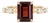 Garnet Wedding Engagement Ring - Janaury Birthstone 925 Silver Handmade Ring Us 7 For Sale