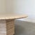 Vintage Round Travertine Coffee Table, 1970s For Sale - Image 9 of 13