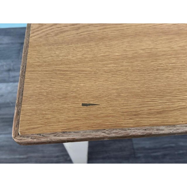 Vintage Italian Enamelled Fir Dining Table, 1950s For Sale - Image 15 of 17