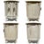 Vintage French Cylinder Shaped Nightstands Painted French Gray - A Pair For Sale - Image 12 of 14