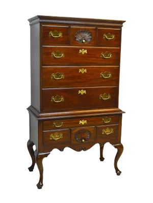 Henkel Harris Mahogany Highboy